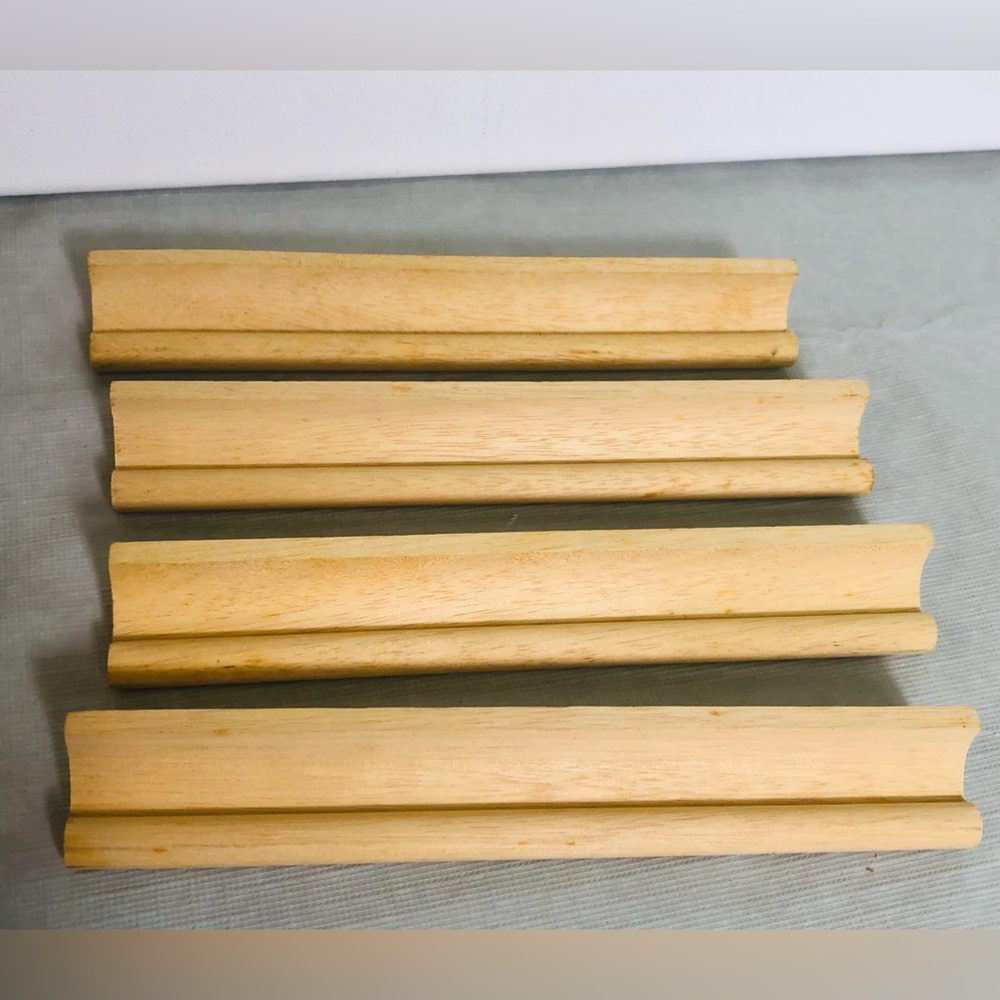 Set Of 4  1954  Scrabble Board Game Replacement Tile Tray Racks